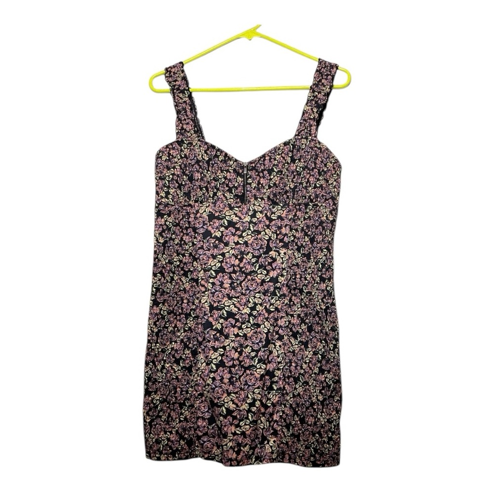 Women’s Free People Intimately Free Mini Smocked Printed‎ Bodycon dress, medium